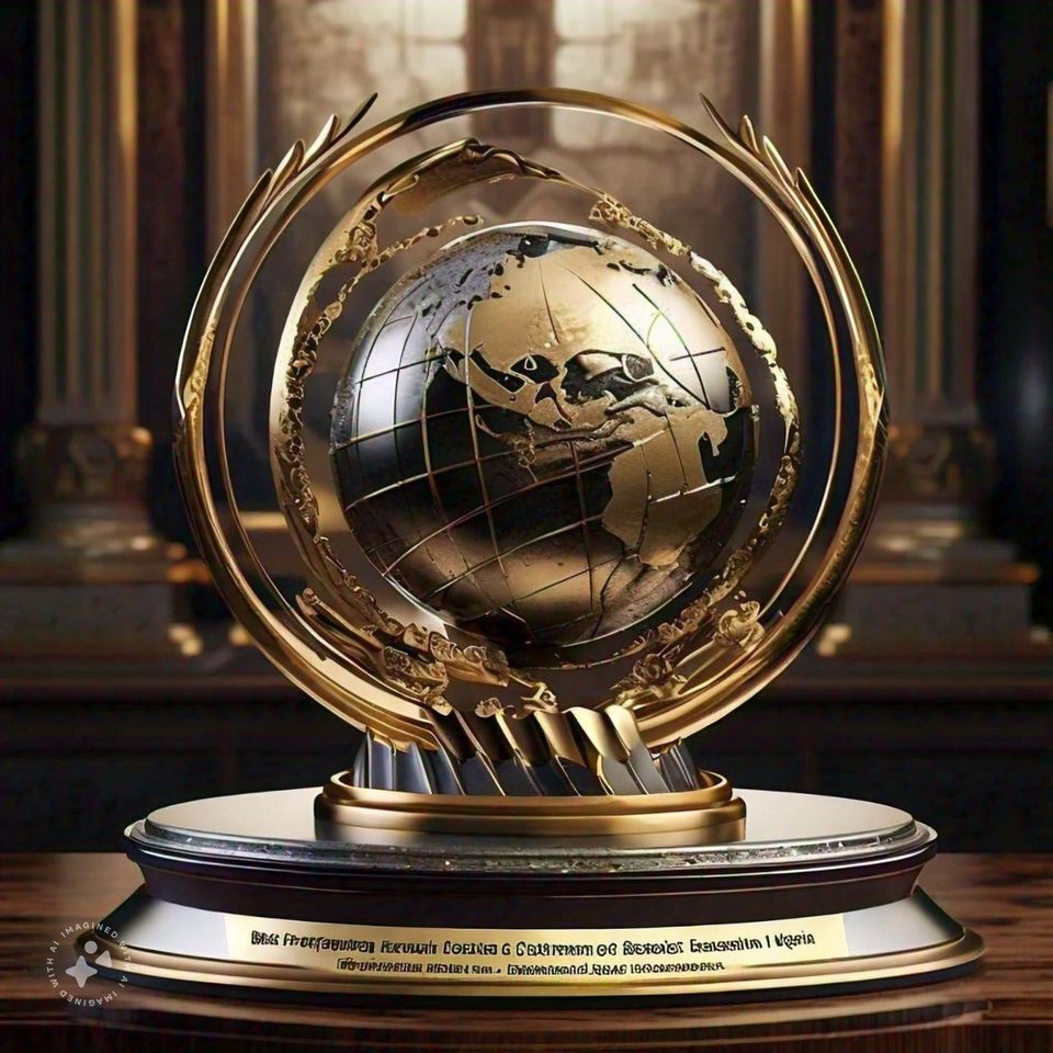 Award trophy recognising the Best Performing Executive Chairman of a State Universal Basic Education Board