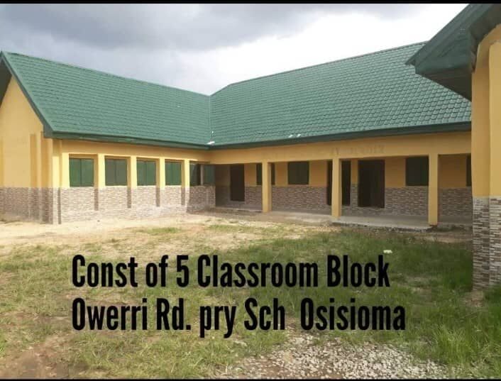 5-classroom block, Owerri Road Primary School, Osisioma